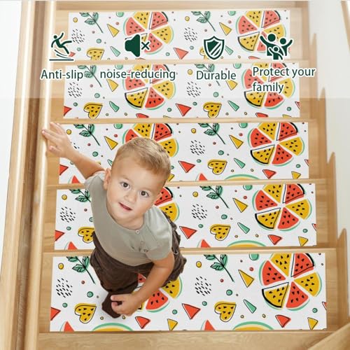 Peldaños de escalera de sandía decorativos para dar seguridad a tus niños en el hogar 5