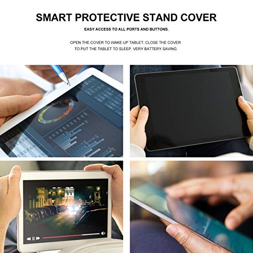 Mobestech Capa protetora para tablet compatível com capa folio inteligente para iPad Pro 10.5 Air 3