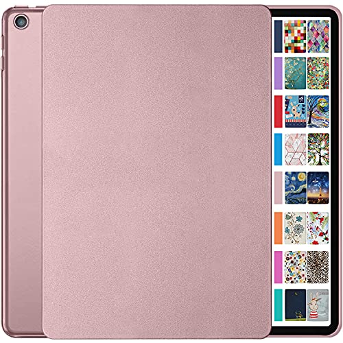 Image of DuraSafe Cases for iPad 7.9 Inch Mini 5 Generation 2019 [ Mini 5th Gen ] A2133 A2124 A2126 A2125 MUQY2HN /A MUQW2HN /A MUQX2HN /A MUU62HN /A Slim Hard Shell Protective Stand Cover - Rose Gold
