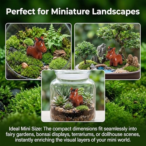 Figurine animale en résine pour modèles miniatures et réalisations soignées