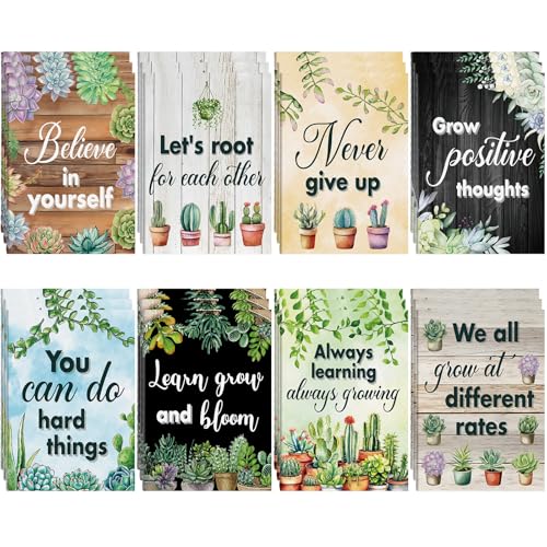 Image of Jetec 24 Pcs Back to School Inspirational Mini Notebooks Bulk | Botanical Kindness Pocket Notepads Motivational Quote Plant Small Journals Gifts for Thank You Employee Teacher Volunteer