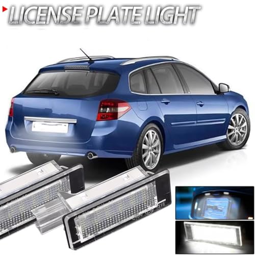 Luces para matrícula de Coche ref 8200013577 iluminación clara y precisa 4