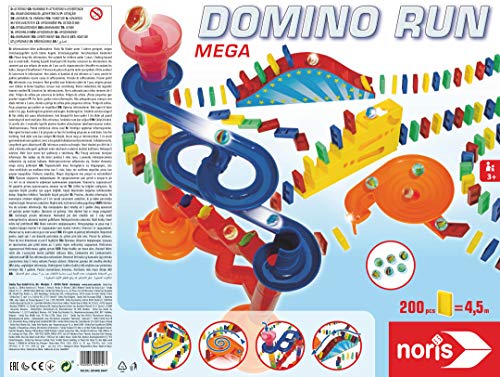 Noris Domino Run Mega-Set 606065647 mit 200 Dominosteinen