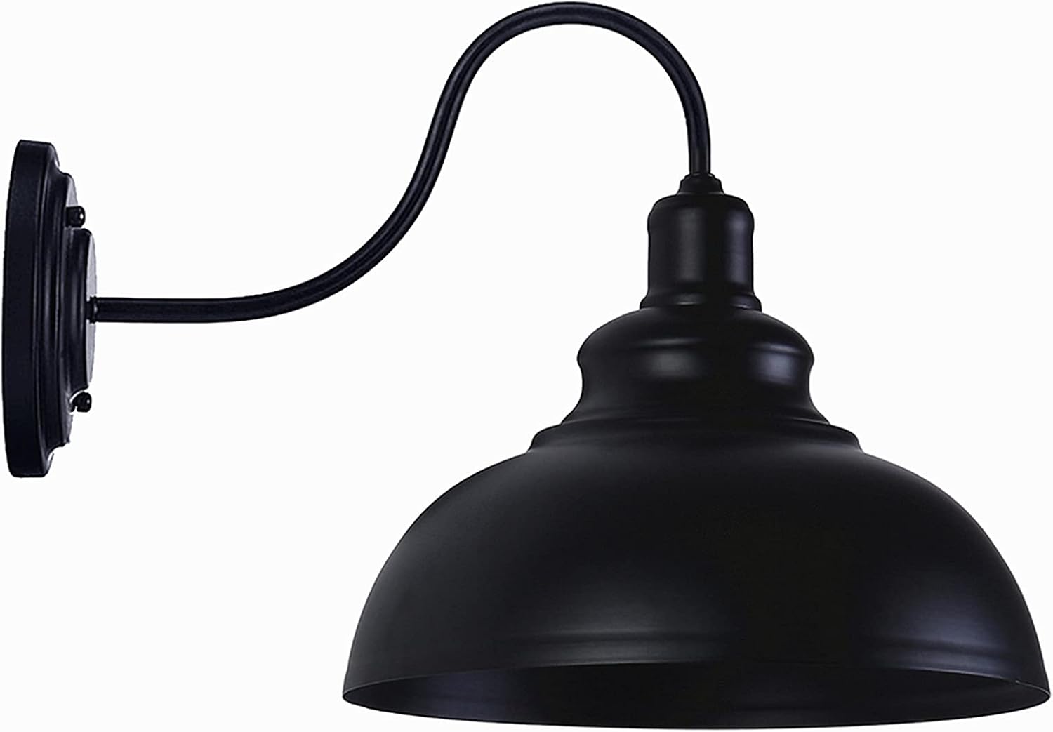 Lightess Black Wall Sconces with Dimmer ON/Off Switch, Dimmable Wall Mount Light Fixture Industrial Farmhouse Lighting for Kitchen Living Room, C91Y112