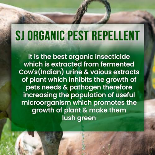 Image of SJ Organics Pest Repellent 250ml Compact Spray Bottle For Home Gardening