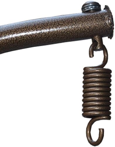 Miniatura 2 de Kit de hamaca para colgar, capacidad de 500 libras, resorte de hamaca para colgar canastas, sillas, hamacas y columpios de porche (marrón)