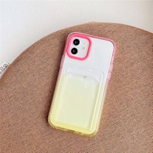 Coque silicone dégradée pour iPhone 13 Pro Max transparente antichoc