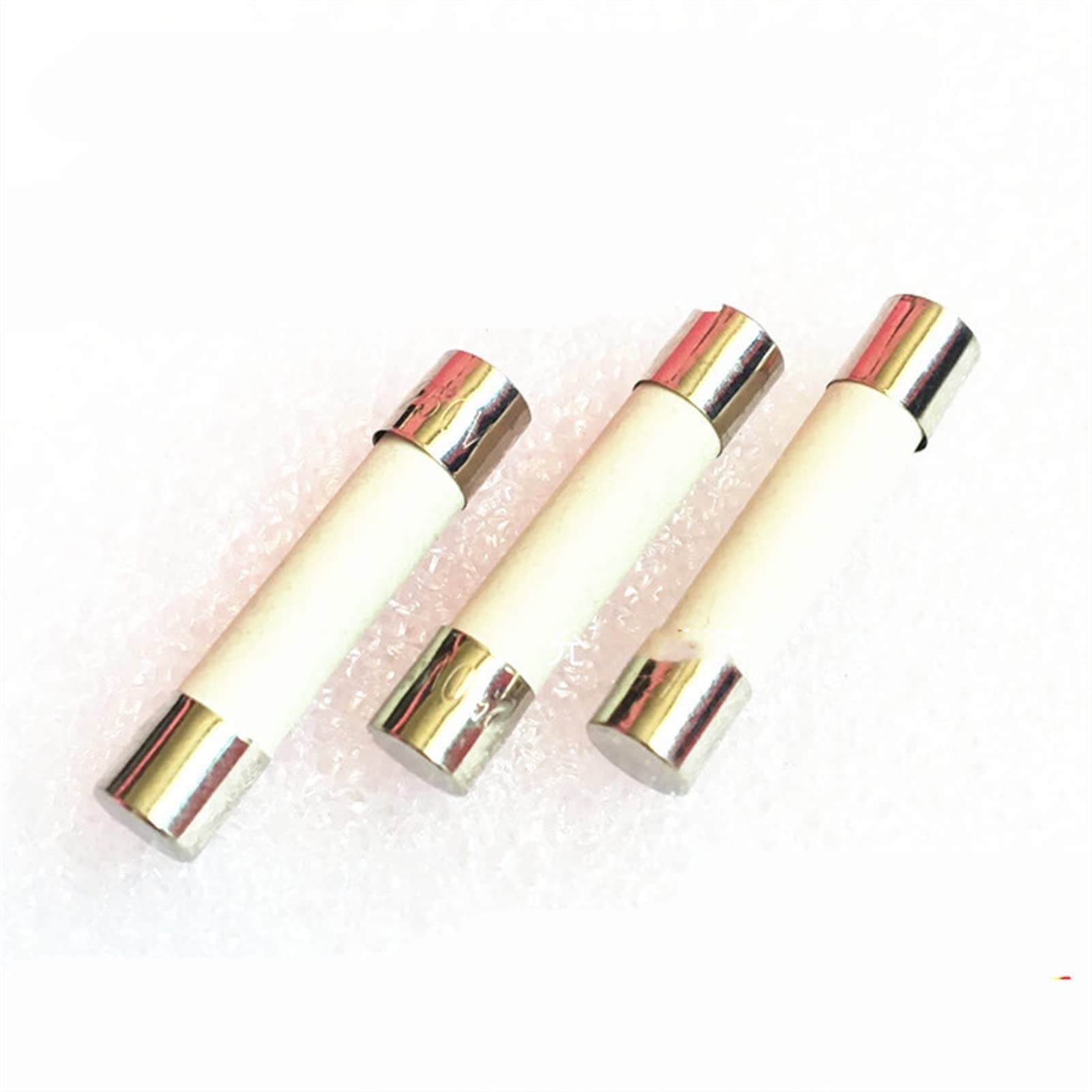 AVSBBYEPS Fuse 10PCS 6 * 30mm Ceramic Fast Blow Tube 5x20mm 250V 0.5A1A 2A3A4A5A6A7A8A10A12A15A20A25A30A (10A)