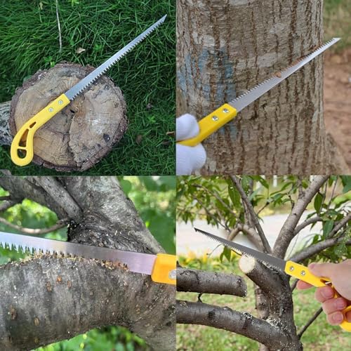 Image of Inditrust New Professional Pruning Saw Curved Blade 3 Edge Sharpen Teeth (1 Pcs) (9inch 1pc)