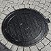 FWTRMRC 20 In Cast Iron Manhole Cover and Frame Fits 18