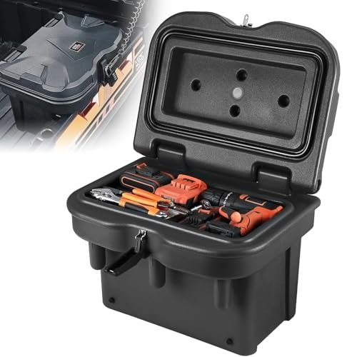 KEMIMOTO UTV Bed Storage Box 5.5GAL Compatible with Polaris Range...