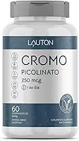 Cromo Picolinato 250mcg 60 Cps - Lauton