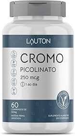 Cromo Picolinato 250mcg 60 Cps - Lauton