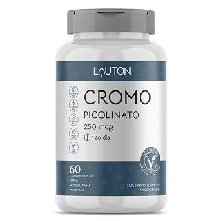 Lauton Cromo Picolinato 250 mcg — 60 cápsulas