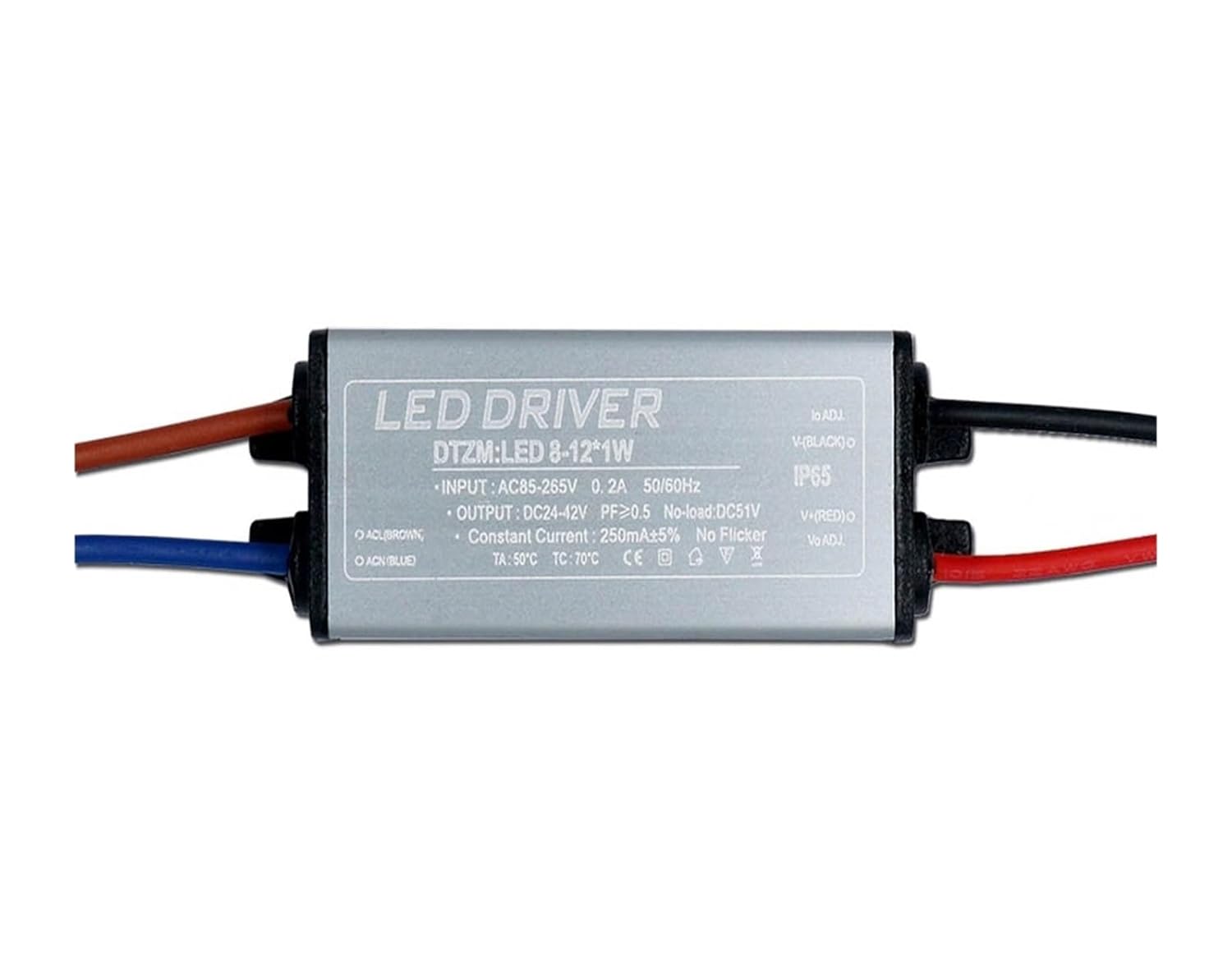 LED Waterproof Driver 1W-36W LED 85-265V Power Supply Constant Current Voltage Control Lighting Transformer 100V-260V(18-25W)