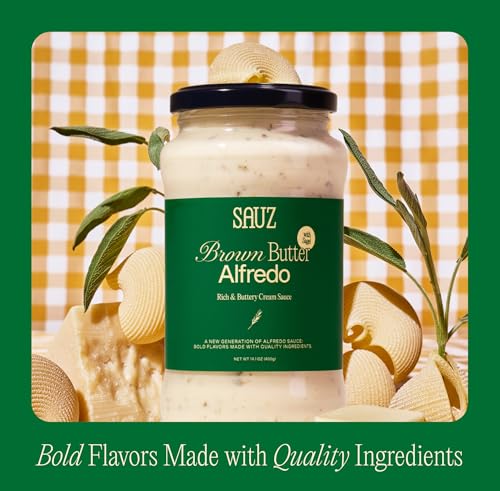Image of Sauz, Sauce Alfredo Brown Butter Sage, 15 Ounce