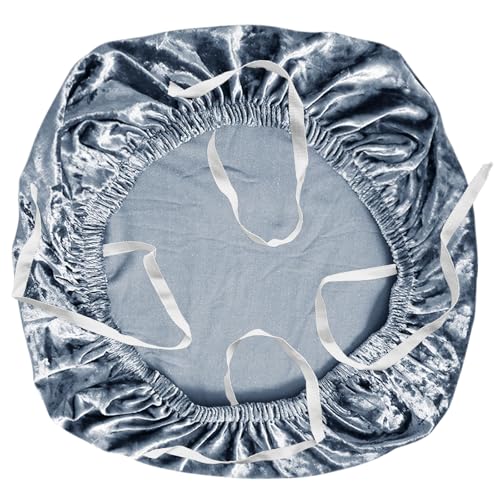 Yikko Housses de Chaise Extensibles en Velours Spandex, 37,6 à 50,4 cm, pour Chaise de Bureau, Housse de Coussin Douce, Lavable en Machine, Protection,...