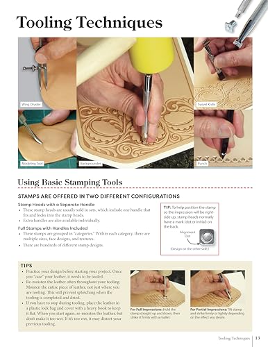 Projects in Leather: Techniques, Patterns, and Step-by-Step Instructions for Making Over 20 Projects with Endless Variations (Fox Chapel Publishing) Braiding, Stitching, Adding Rivets, and More - Image 3
