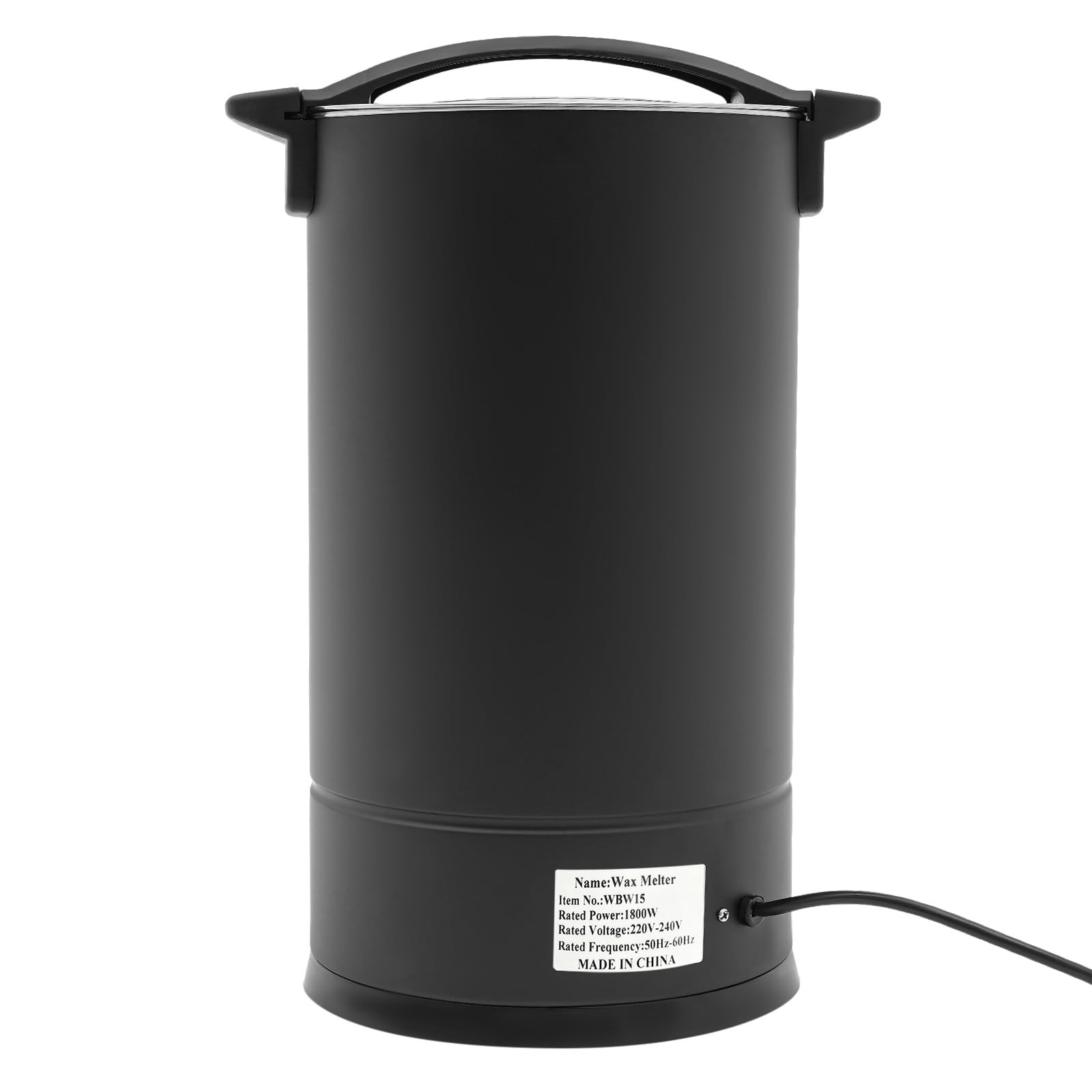 aefxNika Wachsschmelzofen 15L 1800W, Wachs Schmelzgerät 30-110°C Edelstahl | Wachsschmelzgerät für Kerzenherstellung & Kosmetik, 1800W Heizleistung, spritzabweisende Griffe, inkl. EU-Stecker & Handbuch
