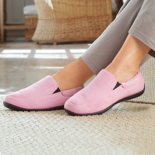 Dr.comfort Women's Cuddle Therapeutic Slippers: Camel 6 Wide (C/D)2