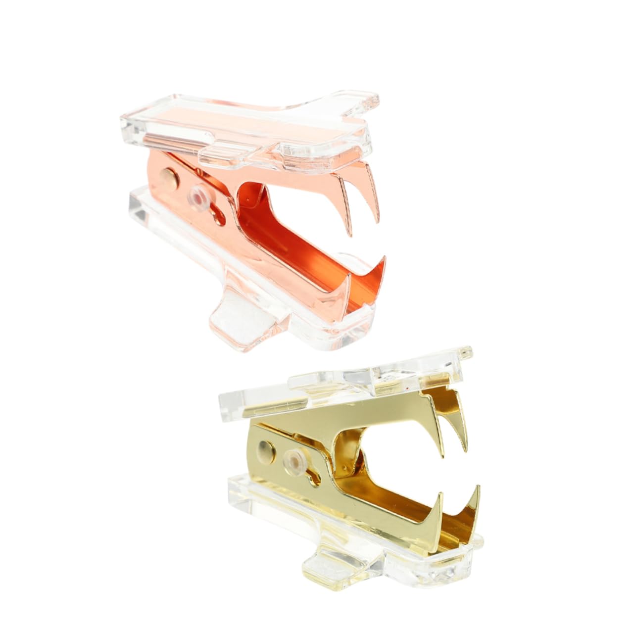 ARTIBETTER 5 Set Aircraft Styling Unghia Ufficio Strumento Di Rimozione Della Cucitrice Estrattore Levapunti Strumento Per Tirare I Punti Metallici Levapunti Manuale Metallo 2 Pezzi * 5