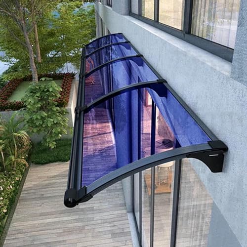 Toldo de techo para puerta delantera que mantiene el porche seco y protegido 2