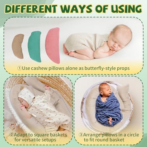 Oreiller photographie pour bébé coussin de pose et accessoire - 4