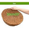 1 PCS 20 Inch Coco Liners for Planters,Round Basket Shaped Coconut Fiber Replacement Liners