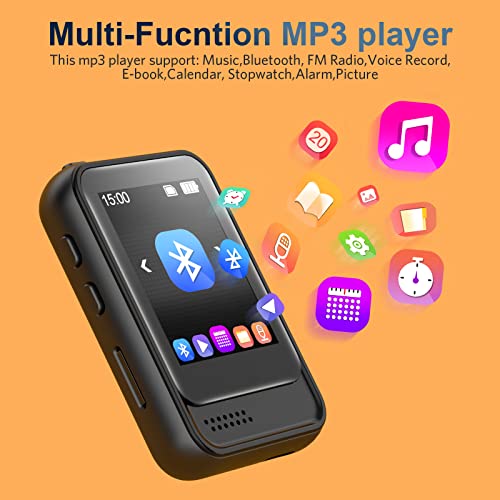 Colorcool M8-8GB-NON-BLUETOOTH Mp3 Player With Bluetooth,Portable Full Touchscreen Music Player With Speaker And Micro Sd Card Slot,Mp4 Player thumb #3