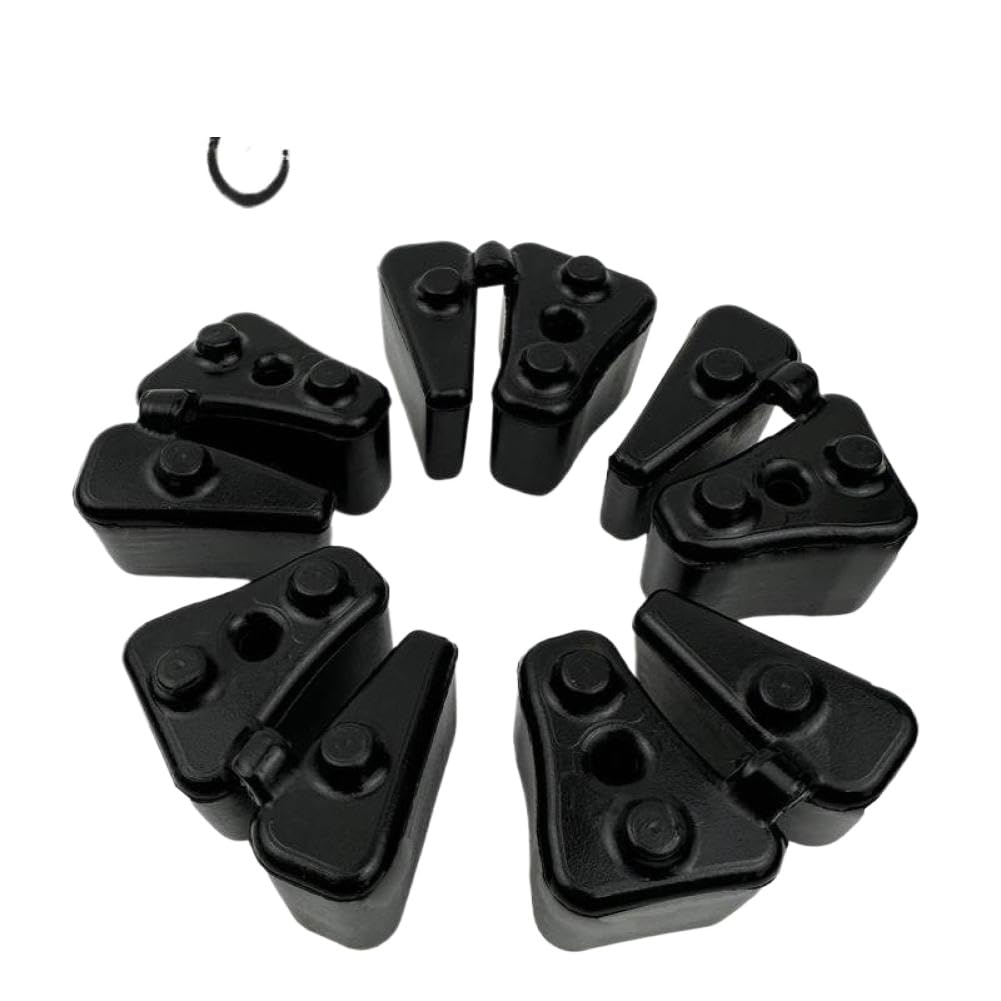 Amortiguador de goma para rueda trasera de motocicleta, Compatible con CRF1000 CRF1100 VTR1000 XL1000 XL750 Transalp, repuesto 06410-MBB-000
