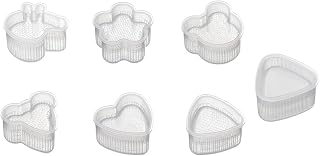 SUNGOOYUE 7Pcs Sushi Mold, Food Grade PP Cartoon Rice Maker for DIY with Kids