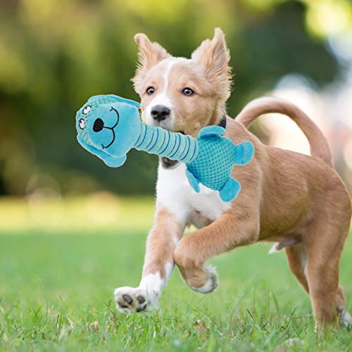 POPETPOP Cão Mastigar Brinquedos Interativos Brinquedos Do Cão de Pelúcia Em Forma de Cão Dentição B
