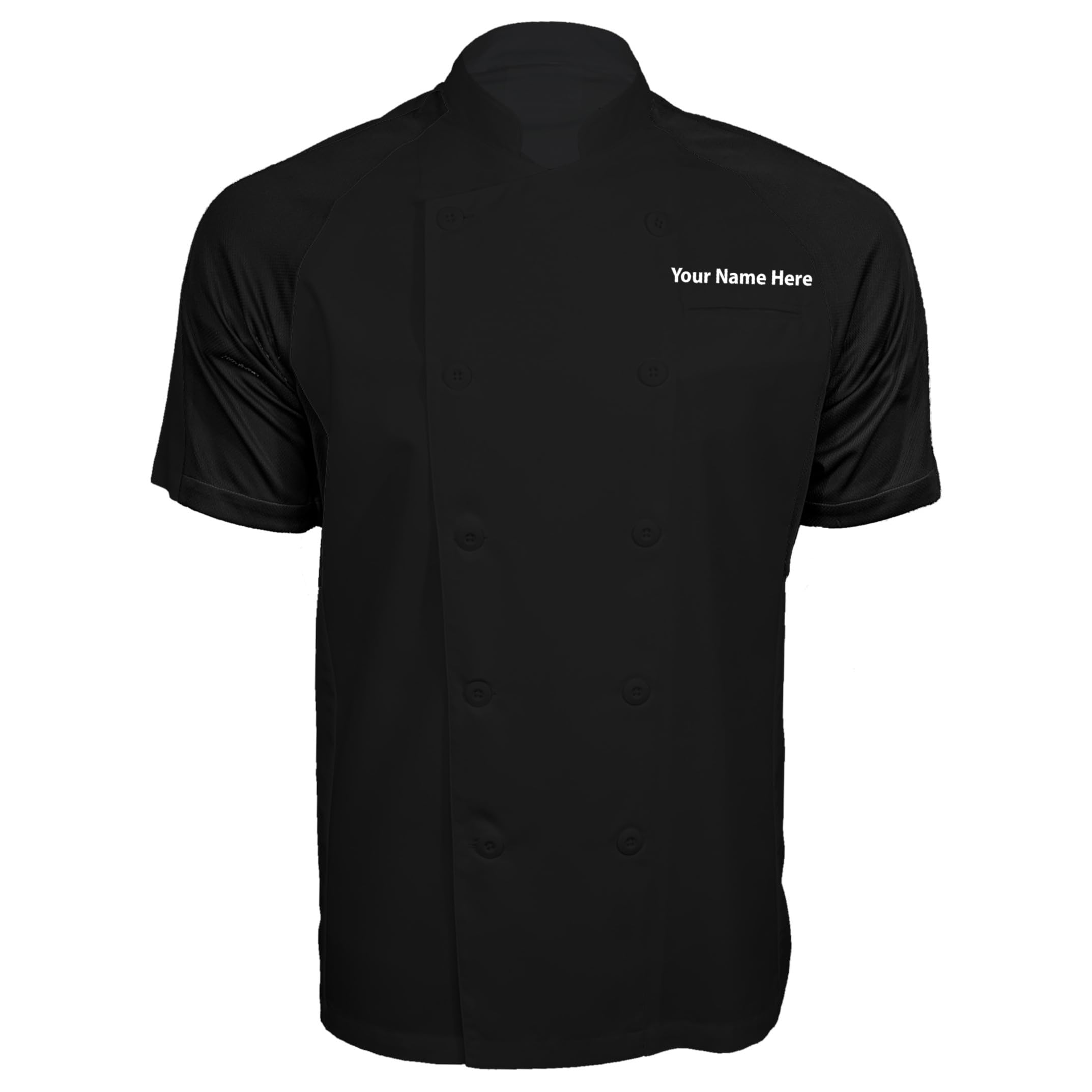 ChefsCloset Custom Walden Mesh Vent Embroidered Chef Coat