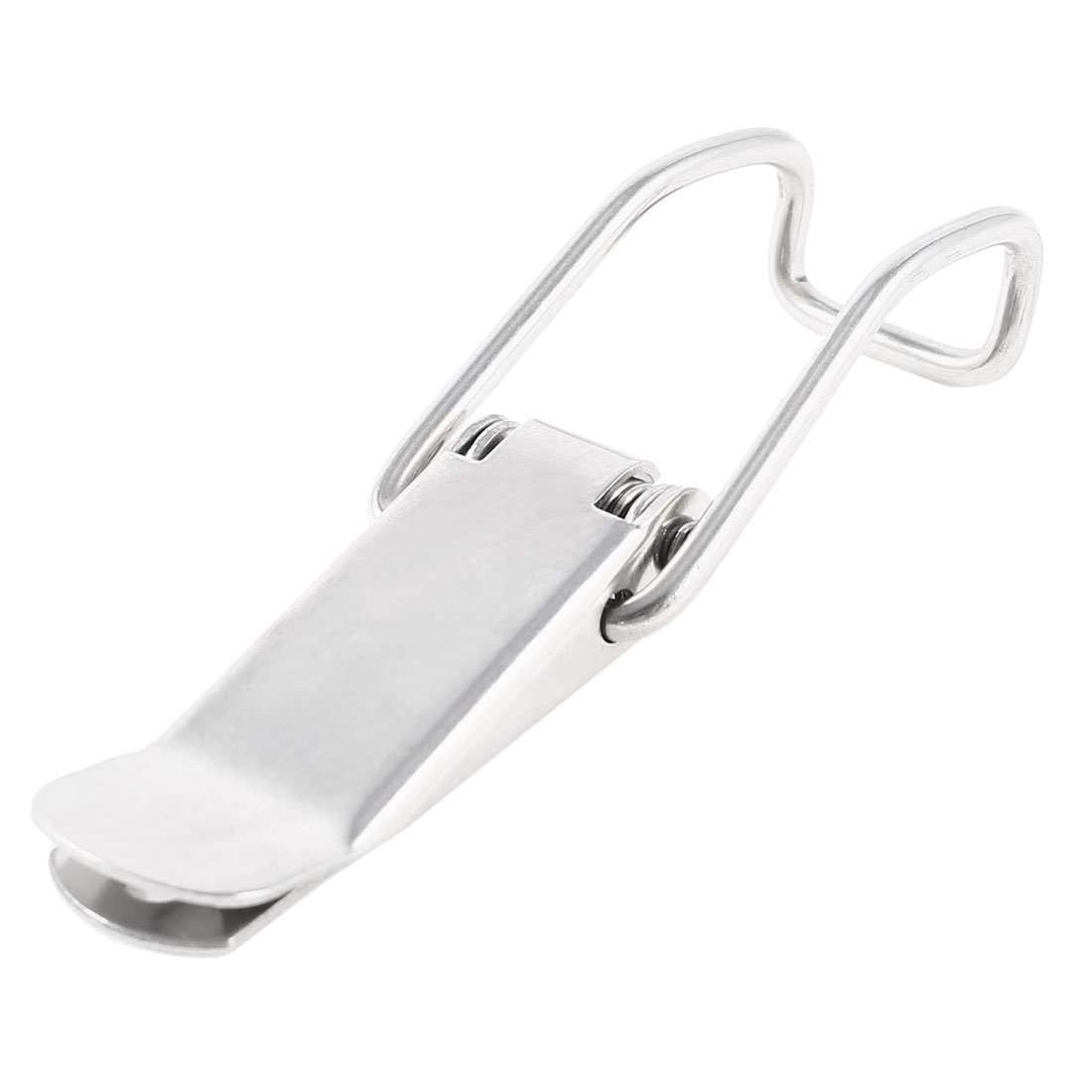 uxcell Toolbox Case Hardware 7cm Long Silver Tone Iron Toggle Latch Catch