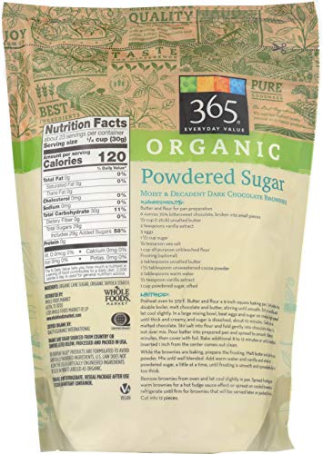 365 By Whole Foods Market, Sugar Powdered Organic, 24 Ounce #TOP2