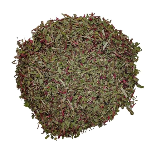 Image of Scarlet Beebalm Herbal Tea, Mountain Balm Herb with Flowers - Made from 100% Monarda Didyma, Cut & Dried - Net weight: 0.5oz /14.2g