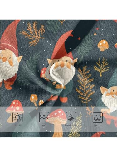 ZZKKO Gnomes and Forest Leaves Mushrooms Girls Underwear Toddler Panties for Girls Comfort Brief Size 2T3