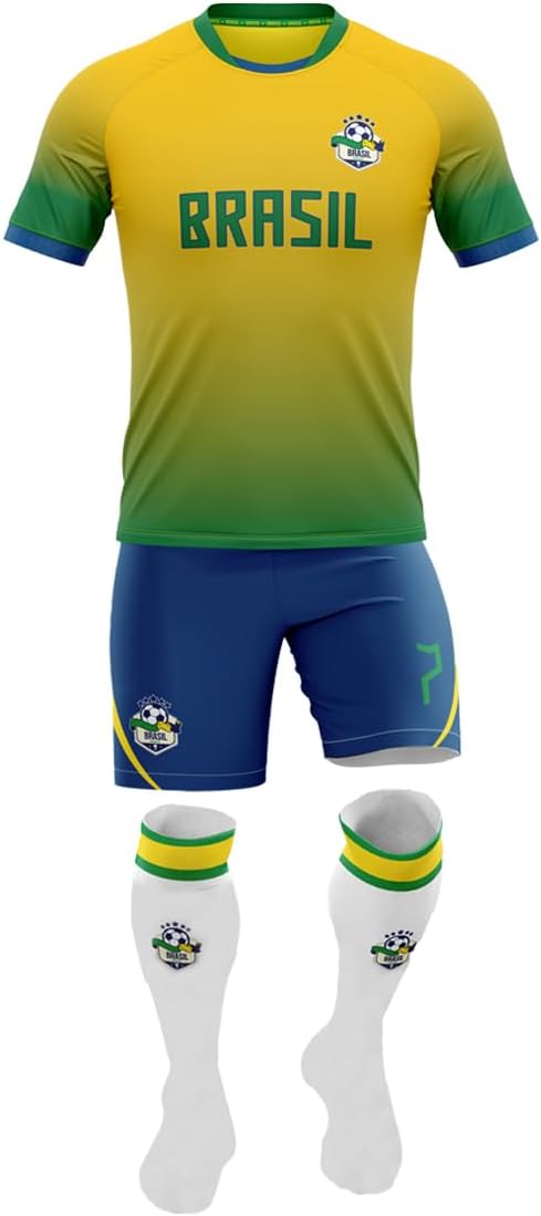 Soccer Fans Training Kids Jersey, National Teams Football Custom Jersey For Children