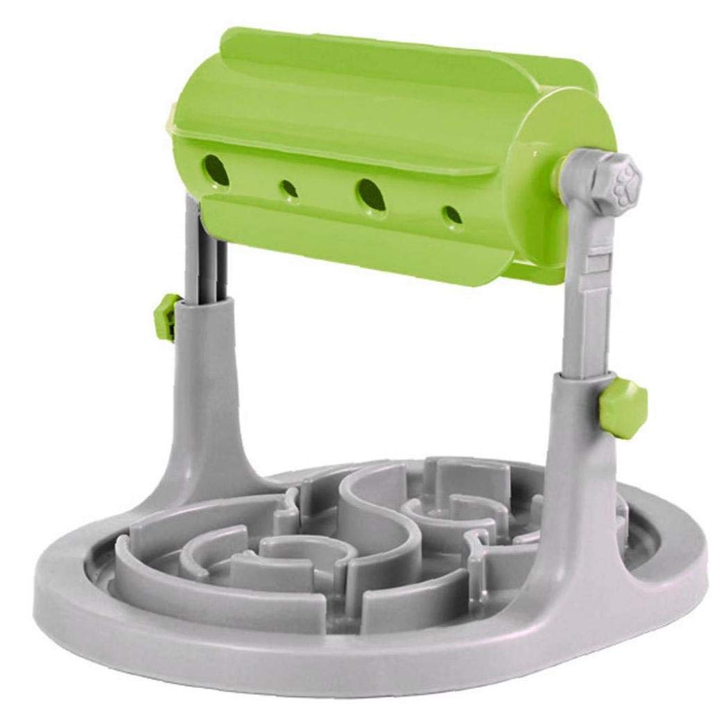 Hotaden Dog Food Feeder Educational Interactive Dog and Cat Food Puzzle Toy Boredom Dispensing Slow Feeder Slow Feeder Bowl