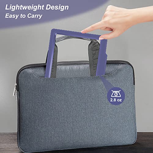 5X Full-Page Magnifying Glass For Reading, Handheld Lightweight Magnifier Provide Large Page Viewing Area Perfect For Reading Small Prints And Low Vision Person Blue #TOP5