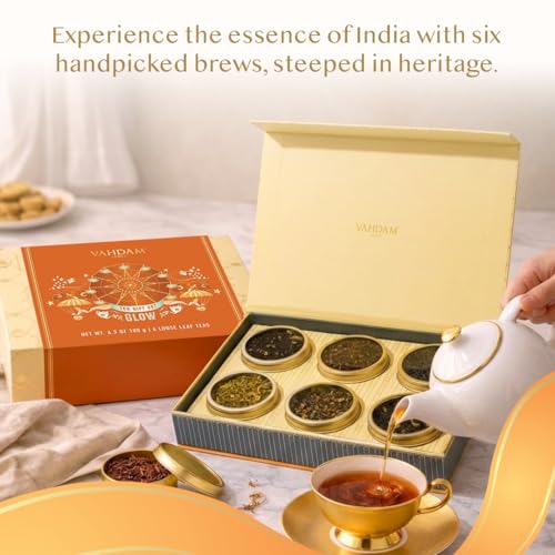 VAHDAM Assorted Loose Leaf Tea Gift Set