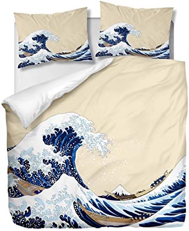 OliveSleep Theme of TV series Duvet Cover Set Double Size,Quilt Cover Set Decorative 3 Piece Bedding Set with 2 Pillowcases, (Multi 23, Double)