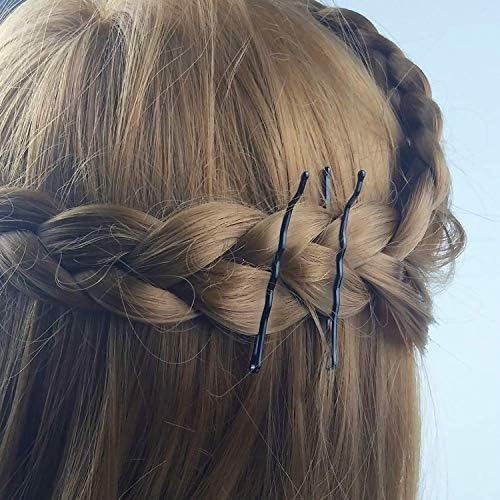 Bobby Pins,hair grips,Hair Pins for Women,50PCS Bobby Pins,Hair Grips for Makeup Hair Styling of Women,5cm Long Hair Pins,Ideal for All Types of Hair (Black)