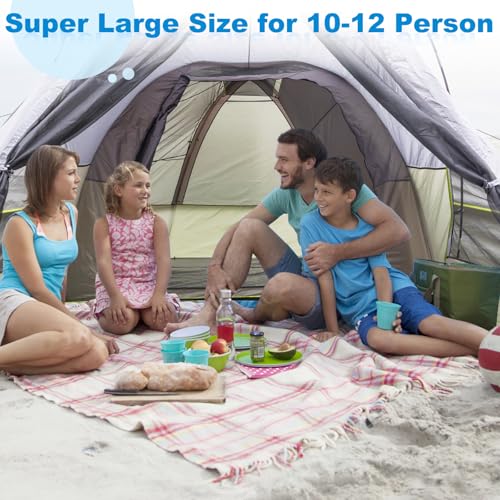Carpa para camping familiar 10 personas con 3 habitaciones miniatura 4