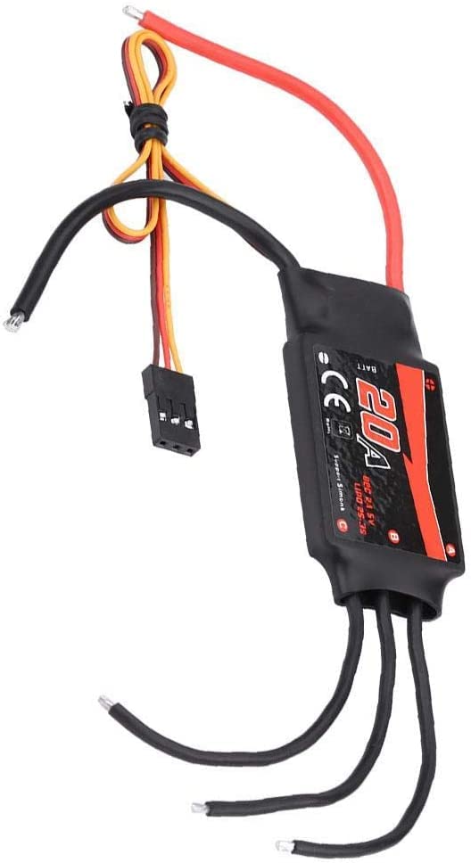REES52 RC Drone ESC Emax Simon Series BLHeli 12A 20A 30A ESC 2-3S Battery for 130-210mm Racing Drone RC Part(20A) 4