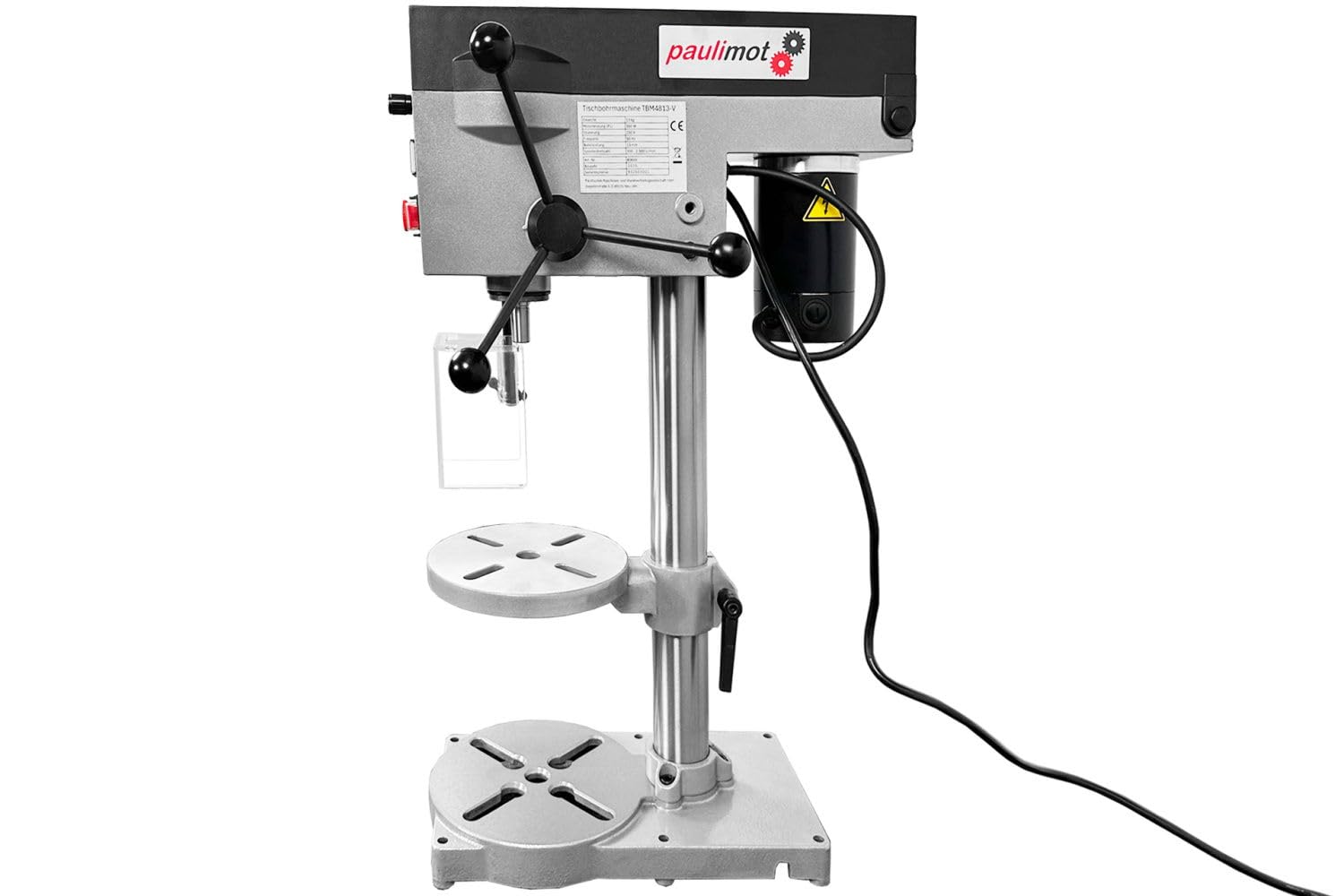 PAULIMOT Tischbohrmaschine TBM4813-V mit 230 Volt Motor