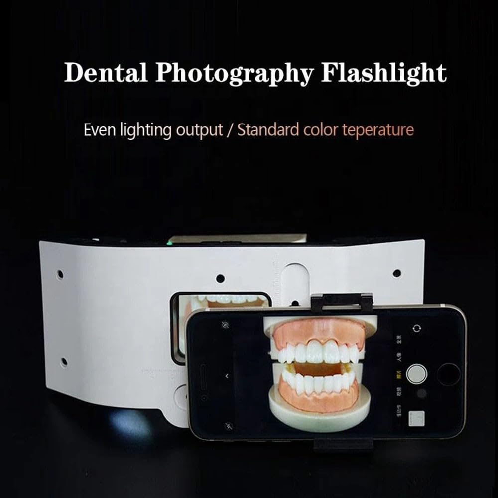 Dental Flash Fotografie Licht, Zahnmedizin Oral Filling Light für Zahnarzt Beleuchtung Dental Photo Fill Light