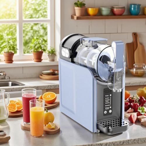 2L Slush Maschine für zu Hause, Slushie Maschine mit Selbstreinigung, keine Eis erforderlich, 5 Voreingestellte Programma, für die Slushie, kalte Getränke, Gekühlten Kaffee, Milchshake & Margaritas – Bild 3