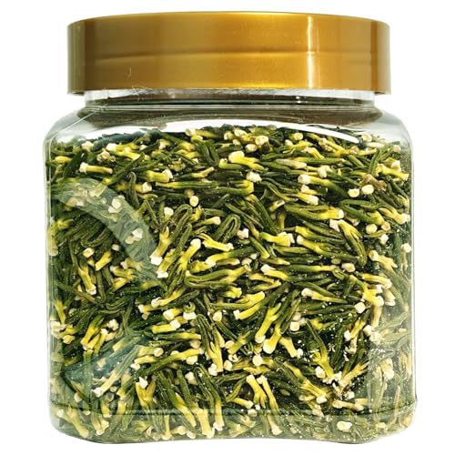 Dried Lotus Plumule, 200g, 7.05oz - Natural Lotus-Seed Herbal Tea for Heat Relief, Calm Mind - LotusCore, (莲子芯茶)