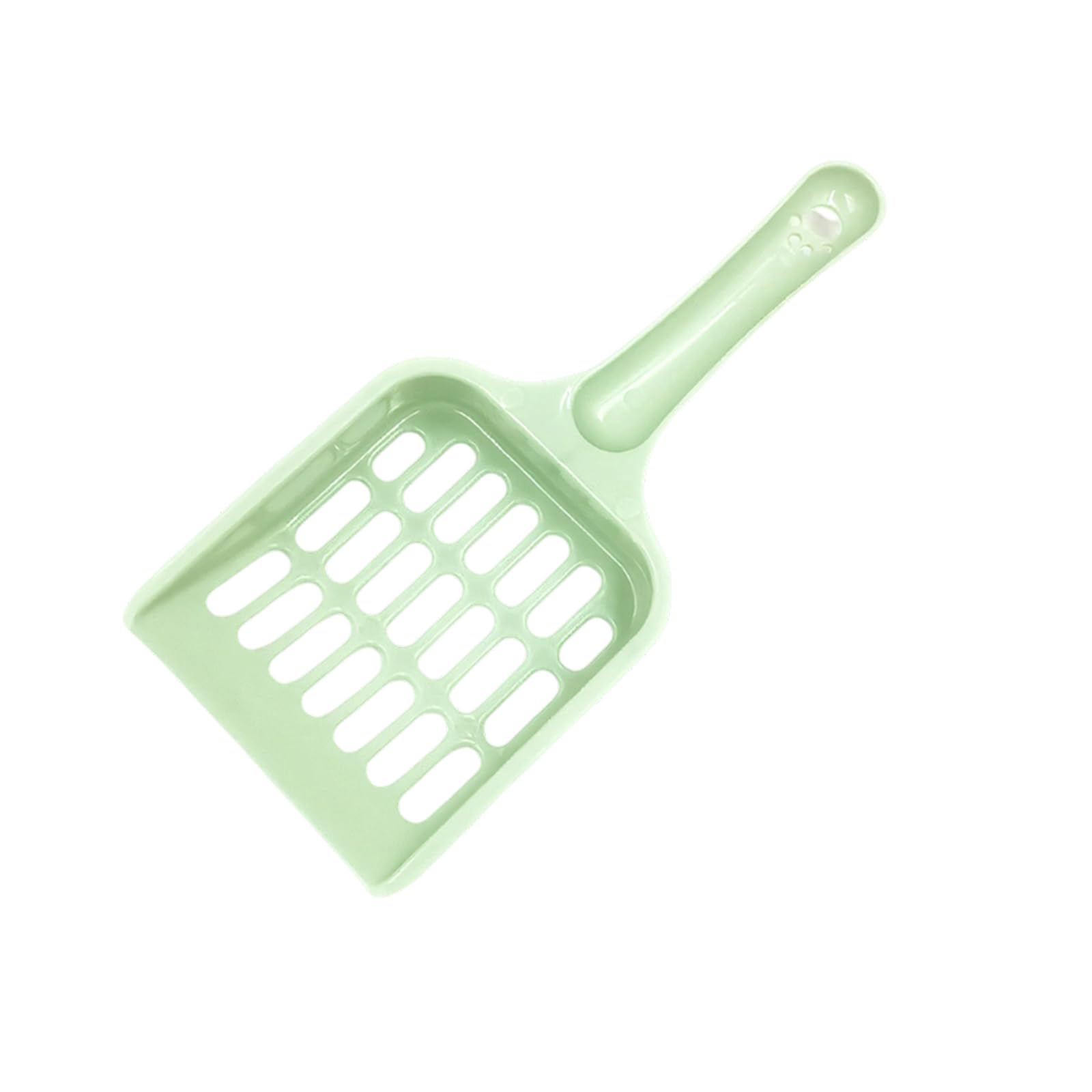 Purplelily Green Modern Net Litter Scoops With Thickened And Long Handle Litter Shovel For Easy Cleaning Comfortable Grip Puss Spoon